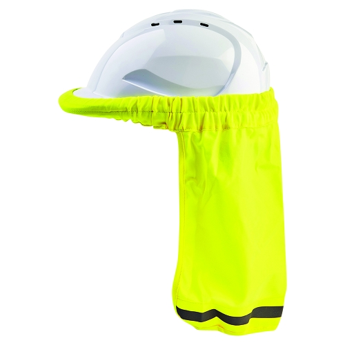 PRO HARD HAT NECK SUN SHADE FLURO YELLOW